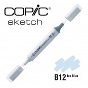Marqueur à l\'alcool Copic Sketch B12 Ice Blue