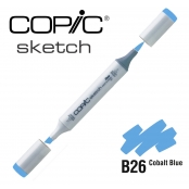 Marqueur à l\'alcool Copic Sketch B26 Cobalt Blue