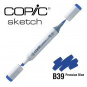 Marqueur à l'alcool Copic Sketch B39 Prussian Blue