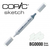 Marqueur à l'alcool Copic Sketch BG0000 Snow Green