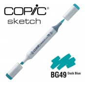 Marqueur à l\'alcool Copic Sketch BG49 Duck Blue