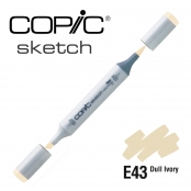 Marqueur à l'alcool Copic Sketch E43 Dull Ivory
