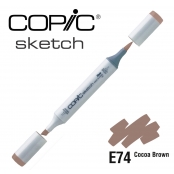 Marqueur à l'alcool Copic Sketch E74 Cocoa Brown