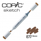 Marqueur à l\'alcool Copic Sketch E77 Maroon