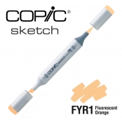Marqueur à l'alcool Copic Sketch FYR1 Fluorescent Orange