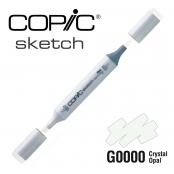 Marqueur à l'alcool Copic Sketch G0000 Crystal Opal