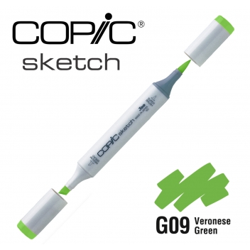 CSG09 - 4511338007112 - Copic - Marqueur à l'alcool Copic Sketch G09 Veronese Green - 2
