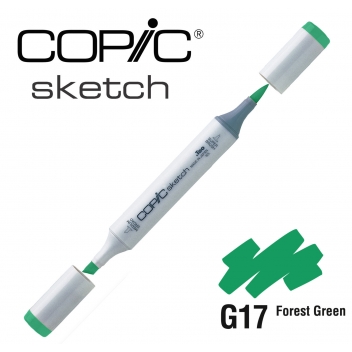 CSG17 - 4511338003145 - Copic - Marqueur à l'alcool Copic Sketch G17 Forest Green