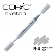 Marqueur à l'alcool Copic Sketch N4 Neutral Gray No.4