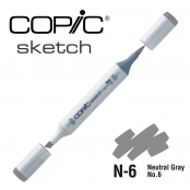 Marqueur à l'alcool Copic Sketch N6 Neutral Gray No.6