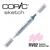 Marqueur à l'alcool Copic Sketch RV02 Sugared Almond Pink