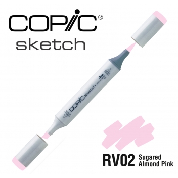 CSRV02 - 4511338007228 - Copic - Marqueur à l\'alcool Copic Sketch RV02 Sugared Almond Pink