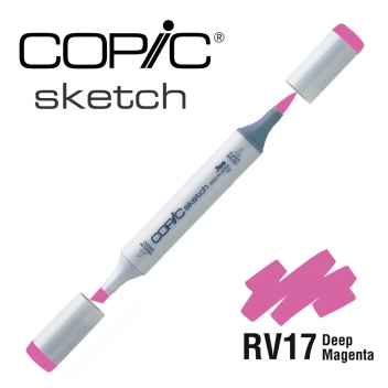 CSRV17 - 4511338007266 - Copic - Marqueur à l'alcool Copic Sketch RV17 Deep Magenta - 2