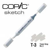 Marqueur à l\'alcool Copic Sketch T3 Toner Gray No.3