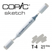 Marqueur à l'alcool Copic Sketch T4 Toner Gray No.4