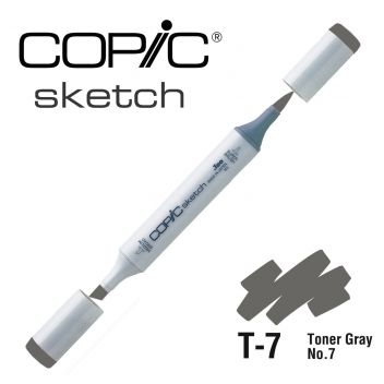CST7 - 4511338006887 - Copic - Marqueur à l\'alcool Copic Sketch T7 Toner Gray No.7 - 2