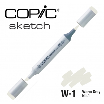CSW1 - 4511338002438 - Copic - Marqueur à l\'alcool Copic Sketch W1 Warm Gray No.1