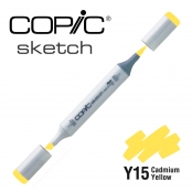 Marqueur à l'alcool Copic Sketch Y15 Cadmium Yellow