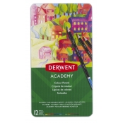 Crayons de couleur Derwent Academy Boite x12