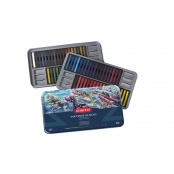 Carré encre aquarellable Derwent Inktense Block 72 pièces