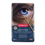 Crayons de couleur Derwent LightFast Boite x12