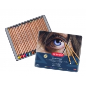 Crayons de couleur Derwent LightFast Boite x24