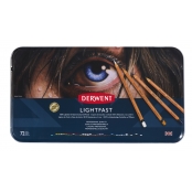 Crayons de couleur Derwent LightFast Boite 72