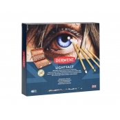 Crayons de couleur Derwent LightFast Coffret x48