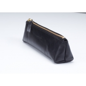 Trousse en cuir Noir Derwent