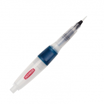 DW2305823 - 5028252607896 - Derwent - Pinceau à réserve d'eau à bouton poussoir pointe medium - 2