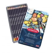 Crayons de couleur Derwent Studio Boite x12