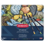 Crayons de couleur Derwent Studio Boite x24