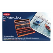 Crayon de couleur aquarellable Derwent WaterColour Coffret 72 pièces