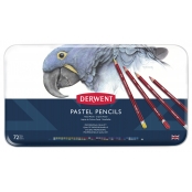 Crayon Pastel Derwent Boite métal 72 crayons