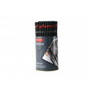 Crayon fusain Derwent Charcoal 72 pièces