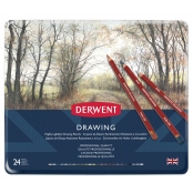 Crayons de couleur Derwent Drawing Boite x24