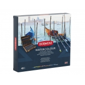 Crayon de couleur aquarellable Derwent WaterColour Coffret 48 pièces