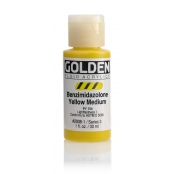 Peinture Acrylic FLUIDS Golden 30 ml Jaune de benzimidazolone moyen S3