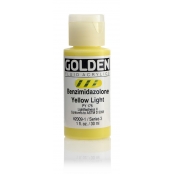 Peinture Acrylic FLUIDS Golden 30 ml Jaune de benzimidazolone clair S3