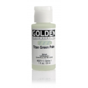 Peinture Acrylic FLUIDS Golden 30 ml Vert de titane pastel S1