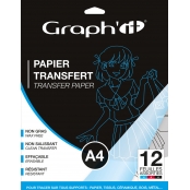 Papiers Transfert A4 Graph'it 12 pièces