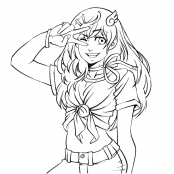 Kit Dessin Manga Go Manga My Hero Anna
