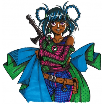 GM42511 - 3700010425110 - Go manga - Kit Dessin Manga Go Manga My Hero Lisa - 2