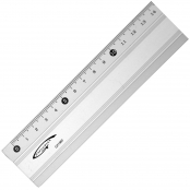 Règle Aluminium Antiglisse 60 cm