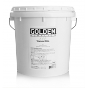 Peinture Acrylic HB Golden 3,78 L Blanc Titane S1