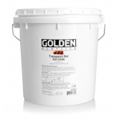 Peinture Acrylic HB Golden 3,78 L Oxyde Fer Rouge Transparent S3