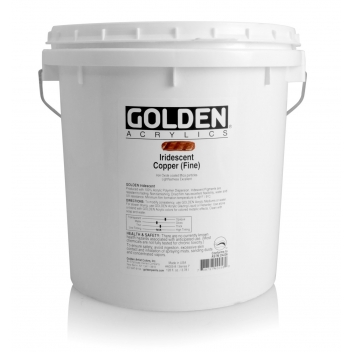 L-04005 - 738797400580 - Golden - Peinture Acrylic HB Golden 3,78 L Cuivre Iridescent Fin S7