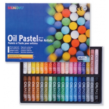 MOP36 - 8804819013075 - Mungyo - Pastels à l'huile Mungyo Boite 36 pièces