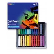 Pastels secs Carrés Mungyo Boite 24 pièces