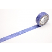 Masking Tape MT lignes et cercles bleu